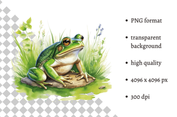 Download Watercolor Frog Individual Clipart - Art Collection