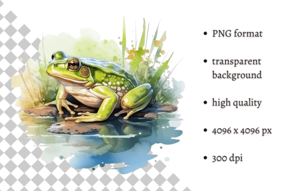Download Watercolor Frog Individual Clipart - Art Collection