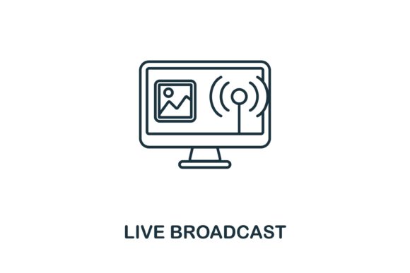 Download Live Broadcast Icon - Road Collection
