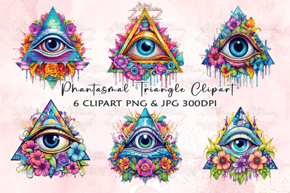 Download Phantasmal Triangle Watercolor Clipart - Art Collection