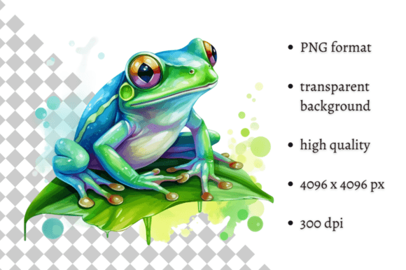 Download Watercolor Frog Individual Clipart - Art Collection
