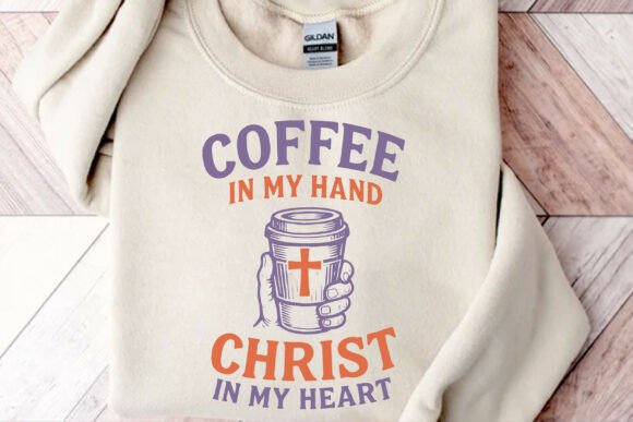 Download Coffee in My Hand Christ in My Heart Svg - Art Collection