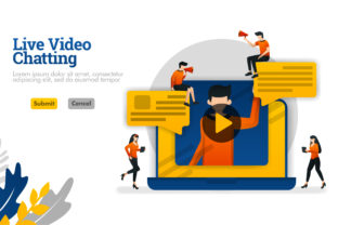 Download Web of Live Video Chatting with Laptops - Live video Collection