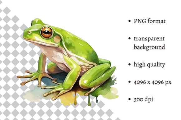Download Watercolor Frog Individual Clipart - Art Collection