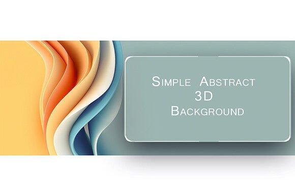 Download Simple Abstract 3D Background - 3d background Collection