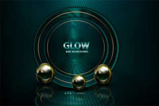 Download Green Glow 3d Background Dark - 3d background Collection