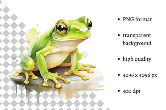 Download Watercolor Frog Individual Clipart - Art Collection