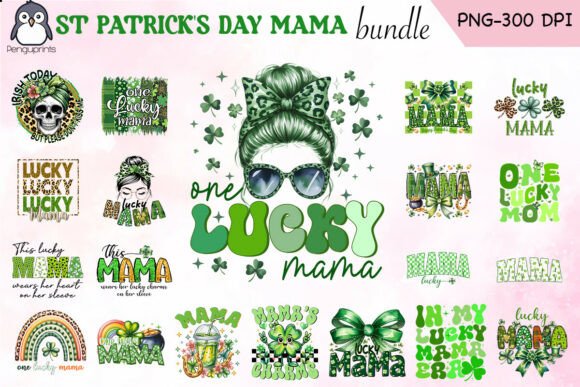 Download St Patrick's Day Mama Sublimation Bundle - Premium Resources