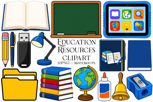 Download Education Resources Clipart - Art Collection